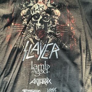 Hanes Black Slayer Graphic Tee